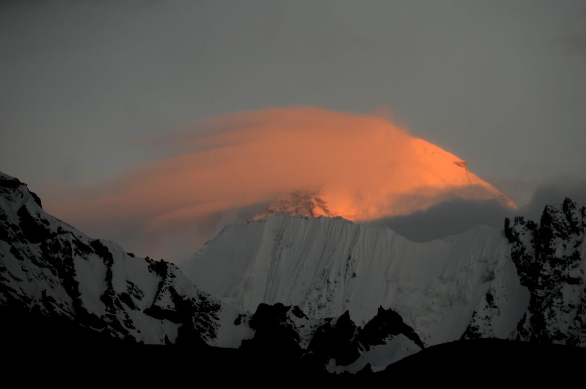 42 K2 East Face Close Up At Sunrise From Gasherbrum North Base Camp 4294m In China 